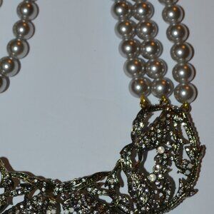 HEIDI DAUS RAVEN NECKLACE AND EARRINGS